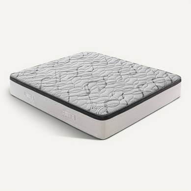 Matelas Mousse  180x200 Cm Deluxe - Epaisseur 25 Cm - Réversible - Côté Été/hiver