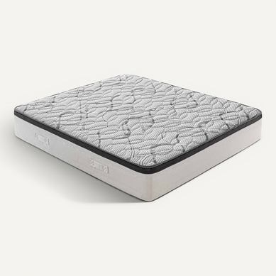 Matelas Mousse  140x200 Cm Deluxe - Epaisseur 30 Cm - Réversible - Côté Été/hiver