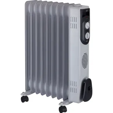 Radiateur Bain D'huile R109 Gris 2000 W Radiateur Bain D'huile R109 Gris 2000 W