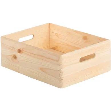 Caisse En Bois De Rangement 40 X 30 X 14 Cm Caisse En Bois De Rangement 40 X 30 X 14 Cm