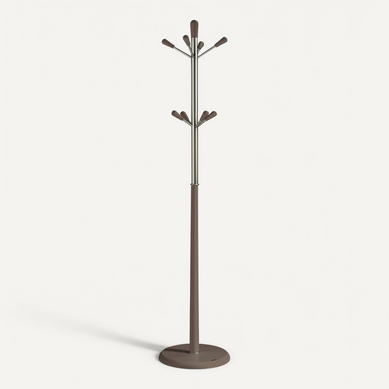 Portemanteau En Hêtre Massif, Modèle Ollie, Moka 180x37 Portemanteau En Hêtre Massif, Modèle Ollie, Moka 180x37