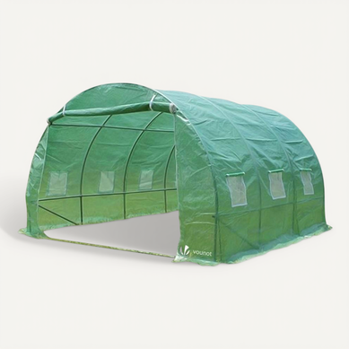 Serre De Jardin Tunnel 9m2 En Acier Galvanise Serre De Jardin Tunnel 9m2 En Acier Galvanise