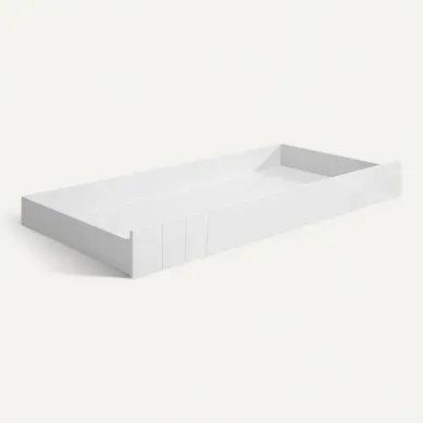Tiroir lit 90x190 cm LUBA Blanc vue 3/4