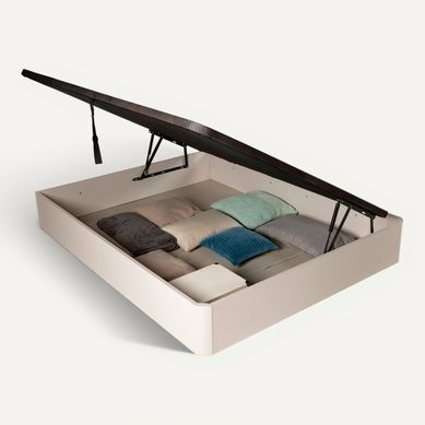 Sommier coffre 140x190 cm DREAMEA EDITION WANA vue 3/4