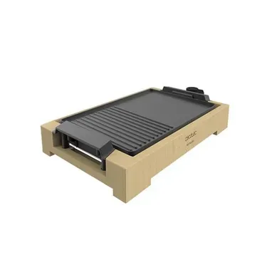 Plancha Électrique Tastyetgrill 2000 Bamboo Black. Puissance De 2000 W, Structure En Bambou. Plancha Électrique Tastyetgrill 2000 Bamboo Black. Puissance De 2000 W, Structure En Bambou.