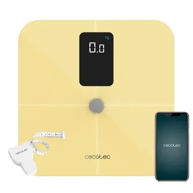 Pèse-personne Intelligent Surface Precision 10400 Smart Healthy Vision Yellow. Mesure De La Pèse-personne Intelligent Surface Precision 10400 Smart Healthy Vision Yellow. Mesure De La