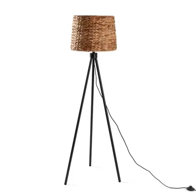 Lampadaire Kiomi En Jonc De Mer Et Métal, Hauteur 144 Cm Lampadaire Kiomi En Jonc De Mer Et Métal, Hauteur 144 Cm