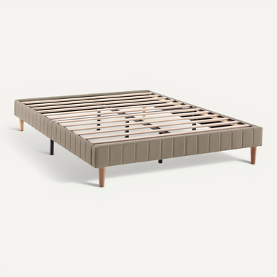 Sommier Déco Eris 160x200 Cm Beige