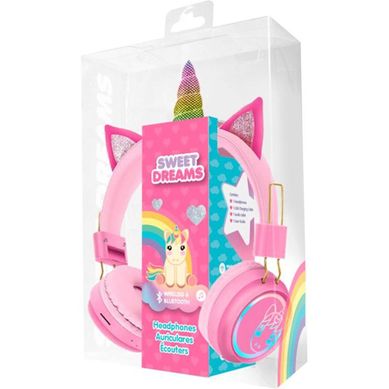 Casque Enfant Sweet Dreams Licorne Bluetooth Sans Fil, LED, Arceau Rembourré Casque Enfant Sweet Dreams Licorne Bluetooth Sans Fil, LED, Arceau Rembourré