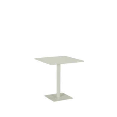 Table Fixe En Métal Vert 70x76cm Table Fixe En Métal Vert 70x76cm