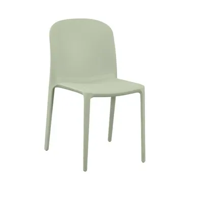 Lot De 4 Chaises De Jardin En Plastique Vert 50x79cm Lot De 4 Chaises De Jardin En Plastique Vert 50x79cm