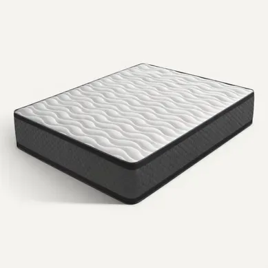 Matelas Mousse 180x200 cm CASABLANCA - Ferme - Réversible - Côté Été/hiver - H30 Cm