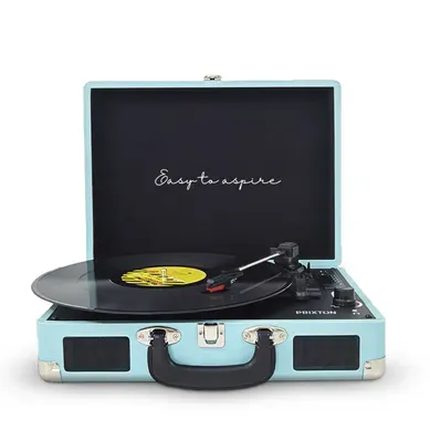 Platine Vinyle Vc400 - Tourne-disque Avec Bluetooth - Lecteur Et Convertisseur Des Vinyles - Bleu