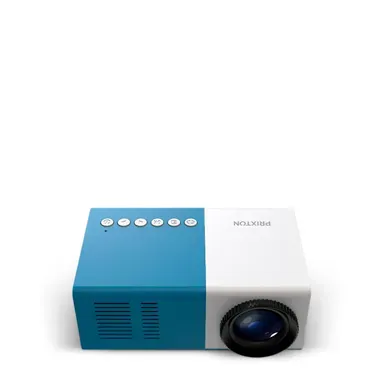 Vidéoprojecteur Cinéma Mini - 900 Lumens - 320x240 QVGA- Télécommande - HDMI, USB, AV, MicroSD