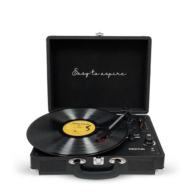 Platine Vinyle VC400 - Tourne-disque - Bluetooth - Lecteur et Convertisseur de Vinyle - Noir