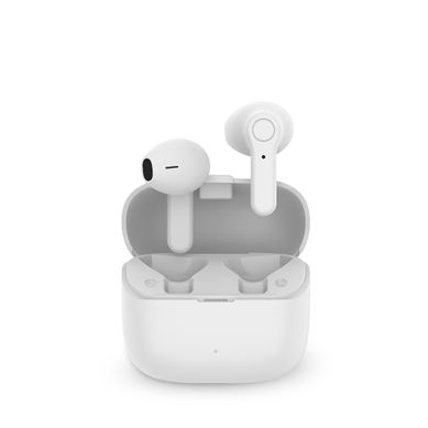 Écouteurs sans fil TWS155 Blanc - Bluetooth 5.3 - Microphone inclus