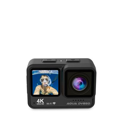 Caméra Sportive Aqua Dv850, Wifi, App Mobile, Double Écran LCD Ips, Résolution 4k Et 24mp, Étanche Caméra Sportive Aqua Dv850, Wifi, App Mobile, Double Écran LCD Ips, Résolution 4k Et 24mp, Étanche