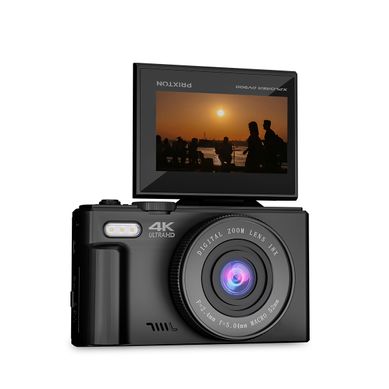Caméra Digitale Xplorer Dv900 Wifi, Écran Pivotant, Résolution 4k Et 64mp, Noir Caméra Digitale Xplorer Dv900 Wifi, Écran Pivotant, Résolution 4k Et 64mp, Noir