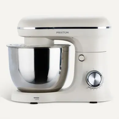 Robot Pâtissier Kr250, Multifonctions, 5 Litres, 1500w, 10 Vitesses, 3 Accessoires, Matte Cream