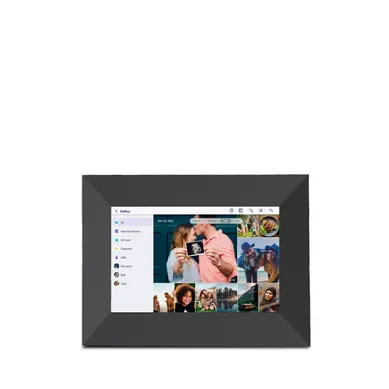 Cadre Photo Numérique Prado S Avec Wifi Et App Mobile, Écran Tactile 7”, Résolution 1024x600, Noir Cadre Photo Numérique Prado S Avec Wifi Et App Mobile, Écran Tactile 7”, Résolution 1024x600, Noir