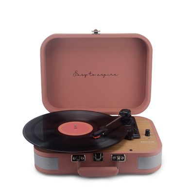 Platine Vinyle Vc600 - Tourne-disque Avec Bluetooth - Lecteur Et Convertisseur Des Vinyles - Mocha