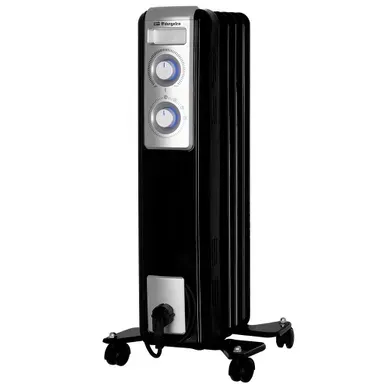 Radiateur Bain D'huile Rn 1000 Noir 1000 W Radiateur Bain D'huile Rn 1000 Noir 1000 W
