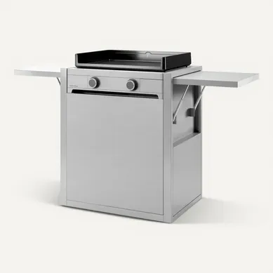 Chariot Fermé Pour Plancha Forge Adour Modern 60 Inox. Chariot Fermé Pour Plancha Forge Adour Modern 60 Inox.