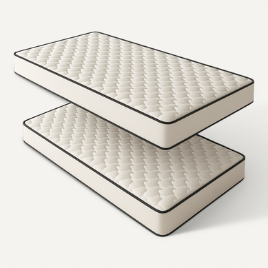 Pack 2 - Matelas Mousse 90x200 Cm, Épaisseur 15cm, Spécial Lit Gigogne Et Lit Superposé Pack 2 - Matelas Mousse 90x200 Cm, Épaisseur 15cm, Spécial Lit Gigogne Et Lit Superposé