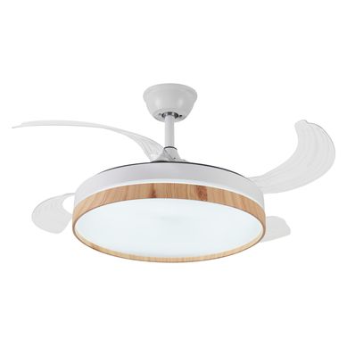 Ventilateur De Plafond Rétractable Avec Lumière LED Et Minuterie Ventilateur De Plafond Rétractable Avec Lumière LED Et Minuterie