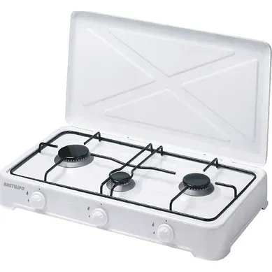 Plaque Gaz Pose Libre Cg-300 Blanc Gaz 3 Foyers Plaque Gaz Pose Libre Cg-300 Blanc Gaz 3 Foyers