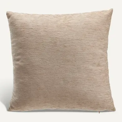 Coussin 45x45 cm PILAR Beige Coussin 45x45 cm PILAR Beige vue de face