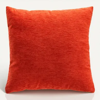 Coussin 45x45 cm PILAR Terracotta Coussin 45x45 cm PILAR Terracotta vue de face