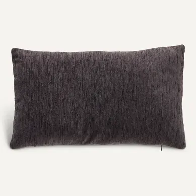 Coussin 30x50 cm PILAR Gris Coussin 30x50 cm PILAR Gris vue de face