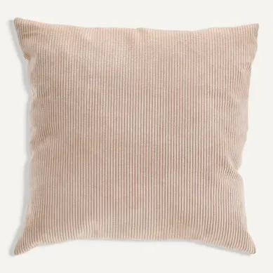 Coussin 45x45 cm VECO Grège Coussin 45x45 cm VECO Grège vue de face