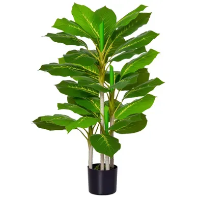 Plante Artificielle Décorative - 33 Feuilles - Vert - 95 Cm Plante Artificielle Décorative - 33 Feuilles - Vert - 95 Cm