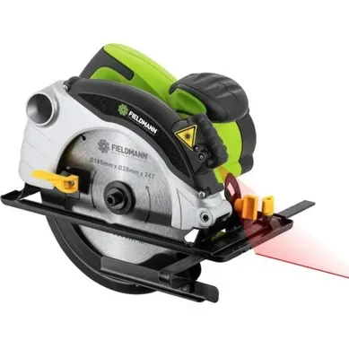 Scie Circulaire 1300 W, Lame 185 Mm, Guide Laser Et Profondeur Réglable