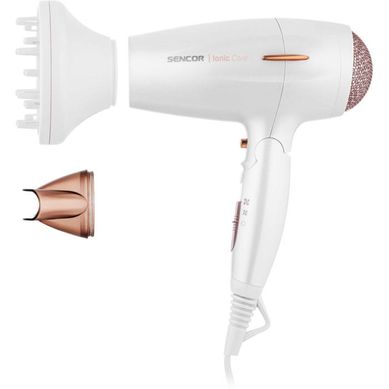 Sèche-cheveux 2000 W Shd 7200gd — Ionique, Cool Shot, Diffuseur et Concentrateur Sèche-cheveux 2000 W Shd 7200gd — Ionique, Cool Shot, Diffuseur et Concentrateur