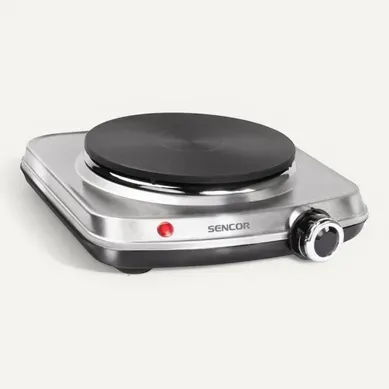 Plaque Chauffante Portable 18 Cm 1500 W Acier Inoxydable Plaque Chauffante Portable 18 Cm 1500 W Acier Inoxydable