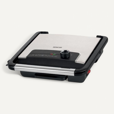 Grill De Contact Compact 2000 W - Plaques Nervurées 29,8×26,8 Cm Grill De Contact Compact 2000 W - Plaques Nervurées 29,8×26,8 Cm