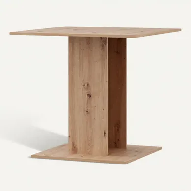 Table BISTRO Imitation chêne Table BISTRO Imitation chêne vue 3/4