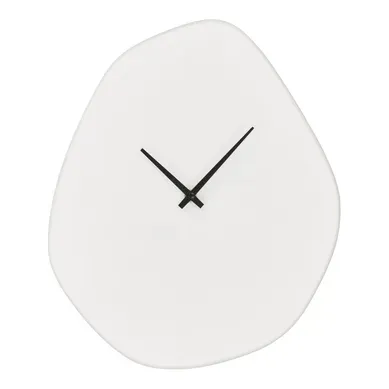 Horloge De Parete Vienna En Béton Blanc Ivoire Formes Organica 28×33 Cm Horloge De Parete Vienna En Béton Blanc Ivoire Formes Organica 28×33 Cm