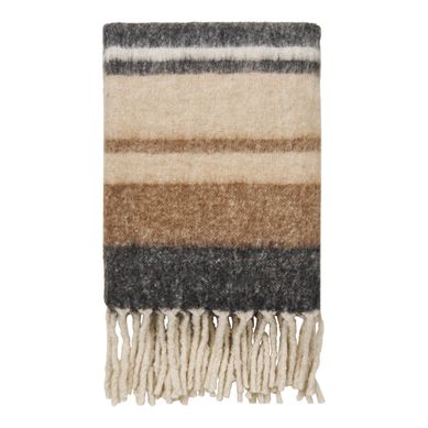 Plaid Carmel En Mélange De Laine Noir Et Marron 130x170 Cm Plaid Carmel En Mélange De Laine Noir Et Marron 130x170 Cm