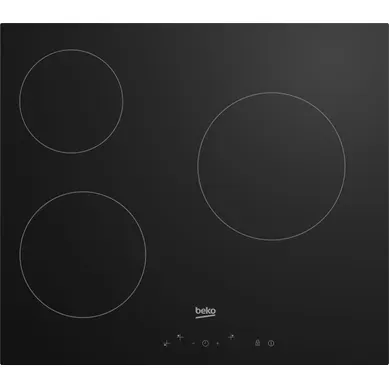 Table De Cuisson Vitrocéramique - 3 Foyers - 60 Cm - Hic63400 Table De Cuisson Vitrocéramique - 3 Foyers - 60 Cm - Hic63400