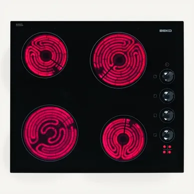 Table De Cuisson Vitrocéramique 58cm 4 Feux 5800w Noir Hic64100 Table De Cuisson Vitrocéramique 58cm 4 Feux 5800w Noir Hic64100