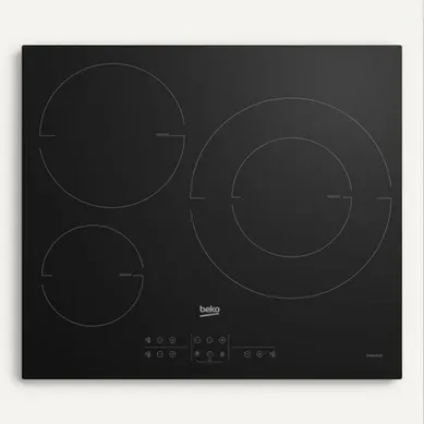 Table De Cuisson à Induction 60cm 3 Feux 7200w Noir Hii63205mt Table De Cuisson à Induction 60cm 3 Feux 7200w Noir Hii63205mt