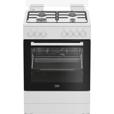Cuisinière Gaz 72l 4 Feux Blanc Fbe62011wc