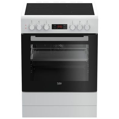 Cuisinière Vitrocéramique 72l 4 Feux Blanc Fbe67300wcs Cuisinière Vitrocéramique 72l 4 Feux Blanc Fbe67300wcs