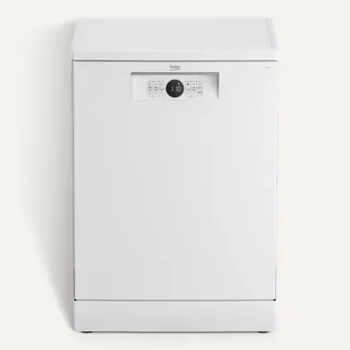 Lave-vaisselle pose libre BEKO BDFN26441W 14 couverts vue de face