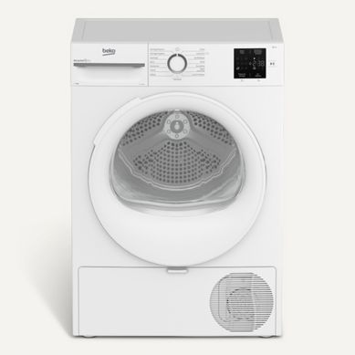 Sèche-linge hublot BEKO D3H18C01W 8kg Sèche-linge hublot BEKO D3H18C01W 8kg vue de face