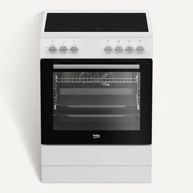 Cuisinière vitrocéramique BEKO CUV6712B Cuisinière vitrocéramique BEKO CUV6712B vue de face